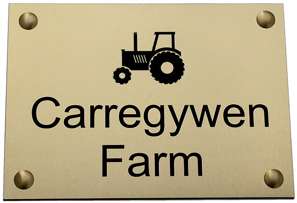 ENGRAVED PLAQUE HOUSE NAME SIGN, business sign, door sign