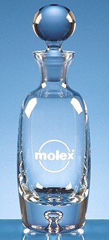 MILANO BUBBLE BASE DECANTER