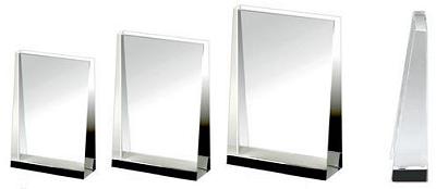 3 sizes CRYSTAL VISTA DISPLAY award paperweight desktop gift for engraving with your words message