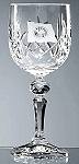 ENGRAVED HAND CUT COUNTY CRYSTAL GOBLET