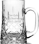 OXFORD CRYSTAL TANKARD pint